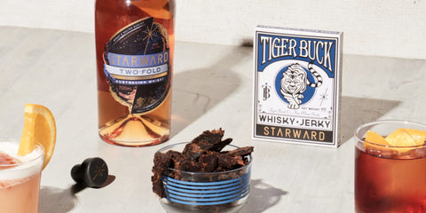 Tiger Buck X Starward 'Whisky Jerky' Release