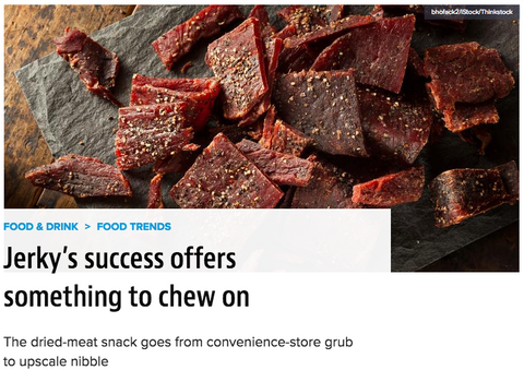 Jerky’s success offers something to chew on