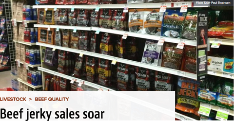 Beef Jerky Sales Soar!