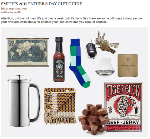 SMITH’S 2017 FATHER’S DAY GIFT GUIDE via The Smith Journal