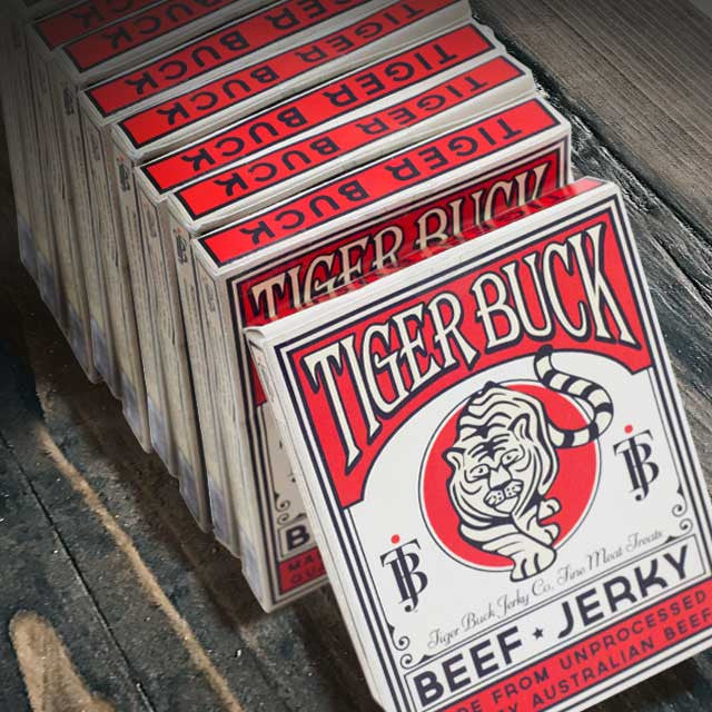 Tiger Buck Jerky Deck (x10)